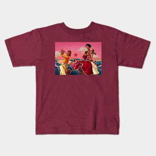 Dance spirit Sunset Kids T-Shirt